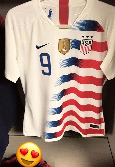 uswnt 2018 jersey